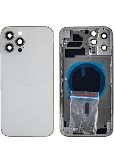 Apple Uyumlu iPhone 12 Pro Max İle Boş Kasa Beyaz