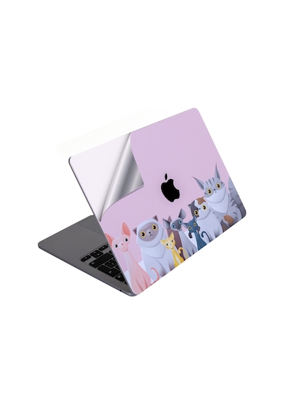 Apple Uyumlu MacBook Air 13.6 Kılıf M2 M3 M4 M5 Koruyucu Kaplama A3449 A2681 A3113 A3240 Açık Pembe