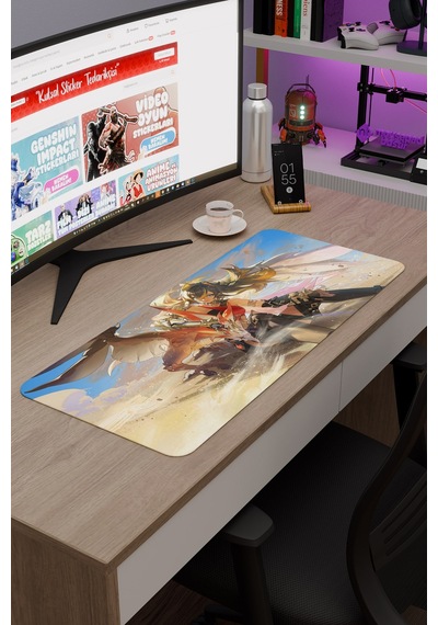 Dehya Genshin Impact Anime Gacha V1 - 70x30 Xl Gaming Mouse Pad Fare Altlığı