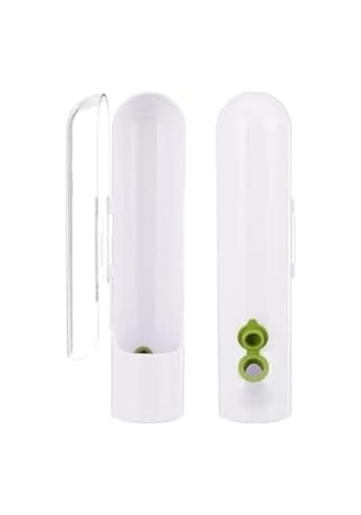 Taze Tutma Kabı - 2&apos Li Ekonomi Seti - Buzdolabı Organizer, Maydanoz, Dereotu Ve Nane Saklama Kabı, Otların Ömrünü 3 Kat Uzatan Akıllı Tasarım Bpa Free