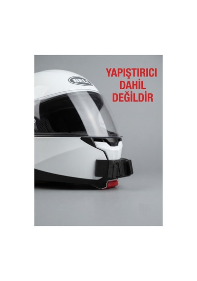 Hjc C91 Uyumlu Aksiyon Kamera Aparatı - Kask Çene Bağlantı Aparatı Siyah