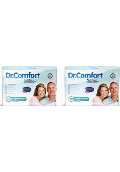 Dr. Comfort Yetişkin Bel Bağlamalı Hasta Bezi L 2 x 30'Lu