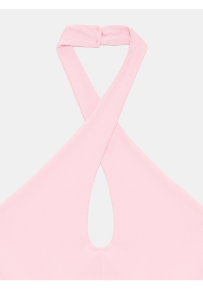 DİLVİN 21267 Halter Top-toz Pembe