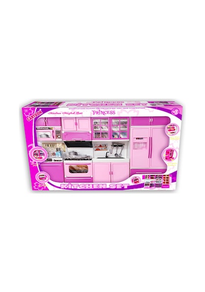 4 Lü Mutfak Seti Kitchen Set Kız Oyuncak 4 Ünite