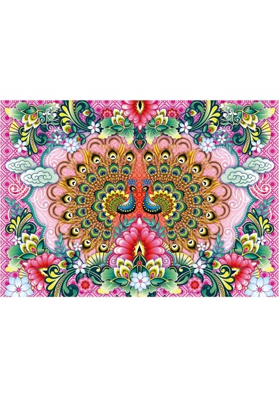 Educa 1500 Parça Bengal Tavus Kuşu Puzzle - 19942 - Bengal Peacocks