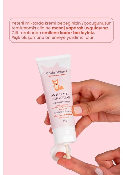 Pişik Önleyici%100 Doğal Krem 75 Ml