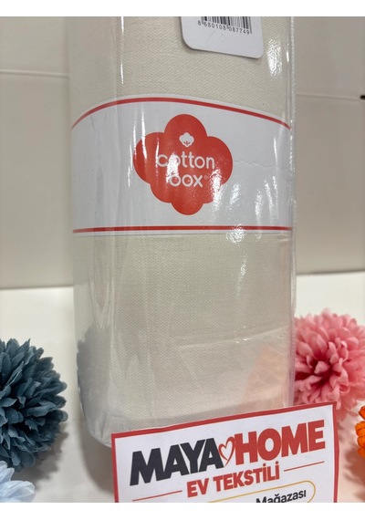 Cotton Box Deluxe Krem Tensel Çift Kişilik Lastikli Çarşaf Seti 160x200+30 Çok Renkli
