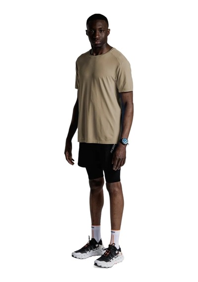 X-bıonıc X-bionic Xceed Run Discover Erkek Kahverengi Koşu Tişört 0091 Camel