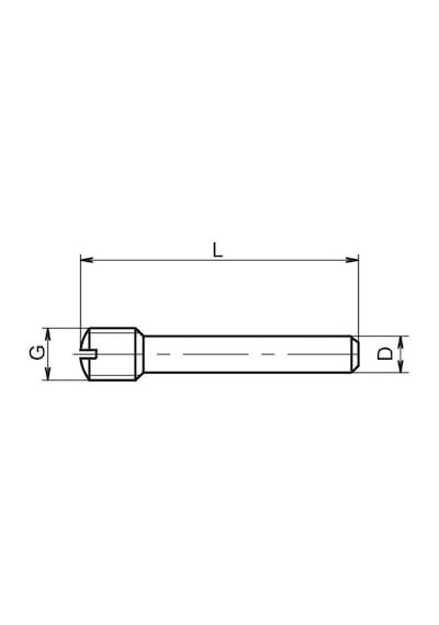 Fett 160mm Tos Torna Aynası Pinyon Pimi
