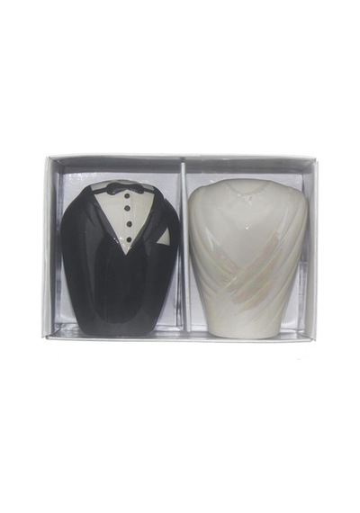 5X6Cm Gelin Damat Tuzluk Karabiberlik Porselen