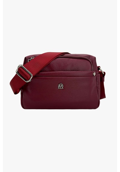 Sosela 67-7081 Kadın Bordo Çapraz Askılı Çanta