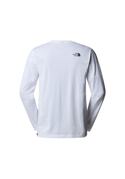 The North Face Erkek Uzun Kollu Sımple Dome Tişört Nf0a87qnfn41 Beyaz