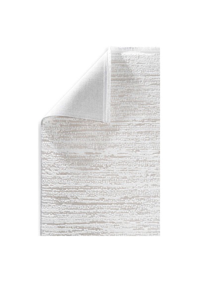 Luxera Modern Perfectly Yün Tuşeli Akrilik Oval Halı Lu03 Krem