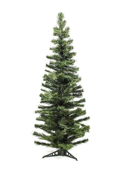 Waldern 120 CM Yılbaşı Çam Ağacı ve Süsleri (Kar Spreyi + 12 Parça Süs + 1 Sim Süs + 5 M Led Işık)