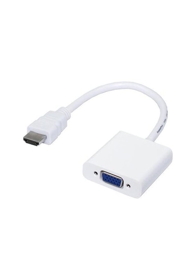 Hdmi To Vga Kablo Çevirici Dönüştürücü + Ses Hdmi To Vga Kablo Çevirici Dönüştürücü + Ses