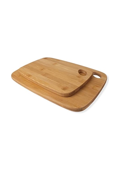 ' Li Bambu Kesme Tahtası Dikdörtgen Özel Tasarım Bambu Kesme Tahtası - Büyük 33x24x1cm Küçük 28x20x1cm Diğer