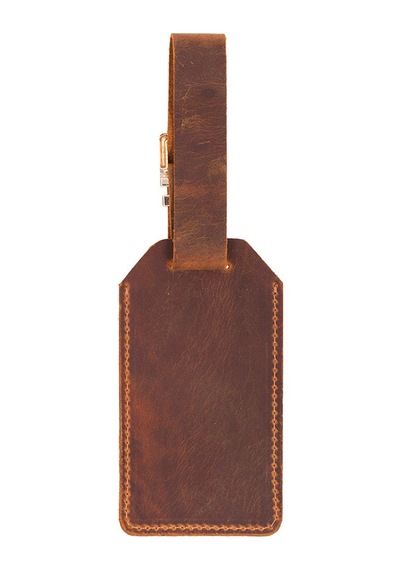 Bloominbag Bloomtag Atlas Moccasin Tan Airtag Uyumlu Hakiki Deri Valiz Kimlik Etiketi Taba