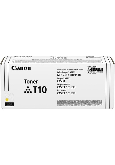 Canon T10-4563c001 Sarı Toner