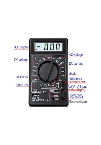 Dt-830b Dijital Multimetre