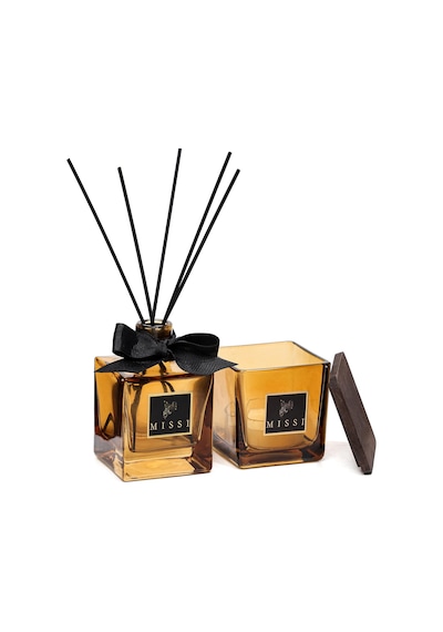 Simple Luxe Collection-oud Vanilya Oda Kokusu Ve Mumluk Seti