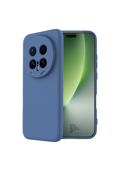 Honor Magic 8 Pro Uyumlu Silikon Kılıf - Pastel Renk Tonu Kamera Korumalı Esnek Kapak-lacivert Lacivert