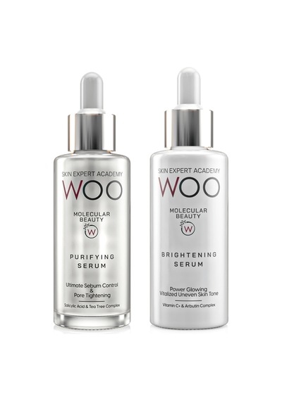 Woo Skin Expert Academy Purifying Serum + Brightening Serum
