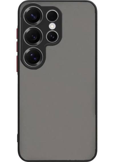 Newface Samsung Uyumlu Galaxy S26 Ultra Montreal Silikon Kapak - Siyah Resimdeki