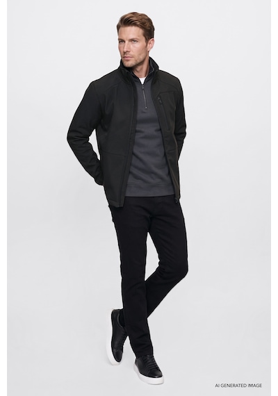 Wrangler Regular Fit Gömlek Yaka Cepli Erkek Ceket W2620015001 Siyah