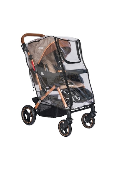 Tommy Baby Fermuarlı Yağmurluk Şeffaf