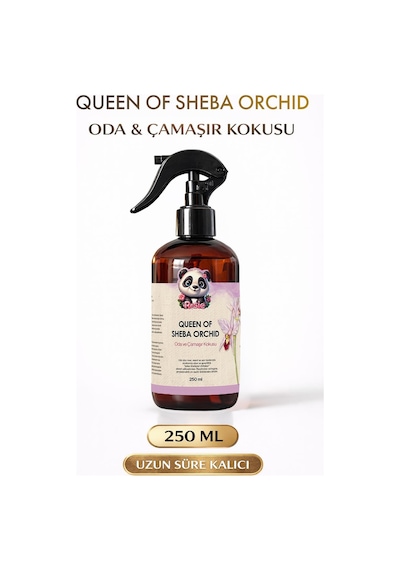 Queen Of Sheba Orchid Oda Ve Kumaş Spreyi 250 Ml, Egzotik Orkide Kokusu, Tekstil Kokusu Fresh