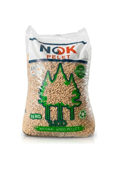 Pelet Soba Yakıtı En Plus A2 Odun Peleti 15 Kg