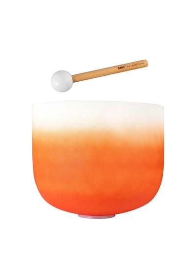 Sela 33cm Kristal Singing Bowl - Sacral Chakra - Re 432hz Seccu13d