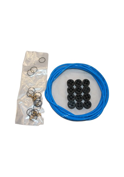 Somet 3 Metre 4.3x2.7mm Pnömatik Hortum Seti Tekstil Makinesi Hava Dağıtım Nozul Manifold Set