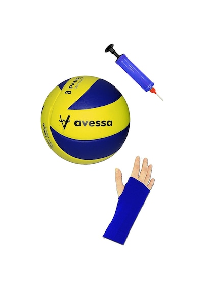 Avessa Vl-400m 3lü Voleybol Top Set Mavi