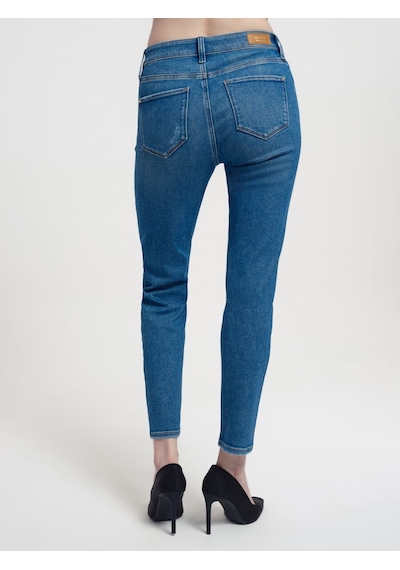 LOFT Elena Slim Fit Kadın Pantolon Lf2034993 Q1.v1 Denim