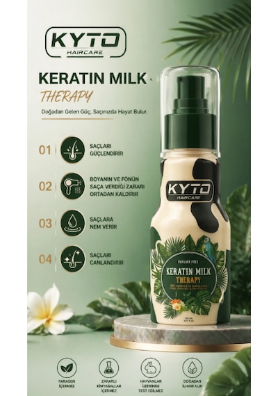 Haircare Keratin Özlü Saç Bakım Sütü 125 Ml
