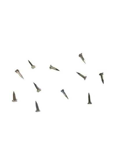 Hubrendy Çer Klips, Menteşe, Ayağı Çivisi 7mm Çelik - Nikel 10gr