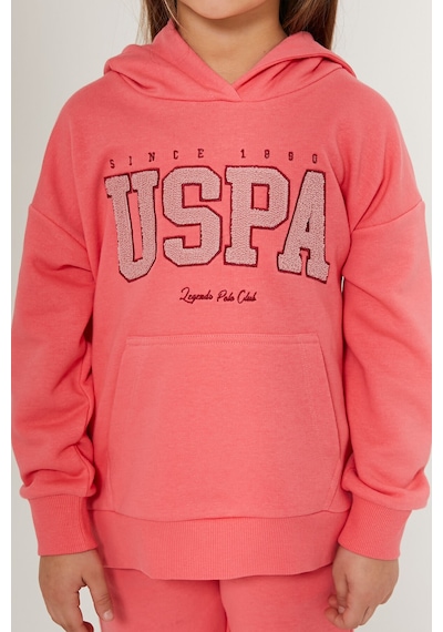 U.s. Polo Assn. Kız Çocuk Pembe Eşofman Takımı Pembe