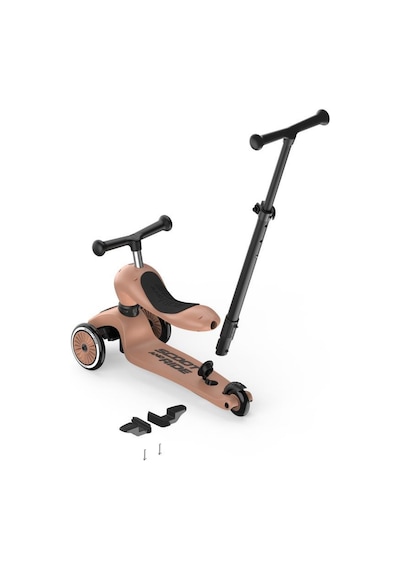 Scoot And Ride Push And Go Ebeveyn Kontrollü Çocuk Scooter Mocha 240527-00820 Mocha