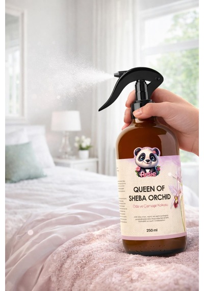 Queen Of Sheba Orchid Oda Ve Kumaş Spreyi 250 Ml, Egzotik Orkide Kokusu, Tekstil Kokusu Fresh
