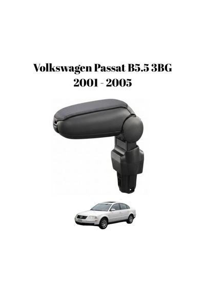 Volkswagen Vw Passat B5.5 3bg 2001 2002 2003 2004 2005 Uyumlu Araca Özel Kolçak Kol Dayama Orta Konsol Siyah