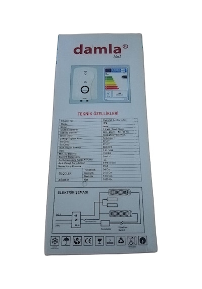 Damla Şohben 7500w