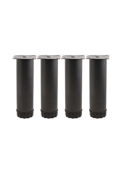 Badem10 4 Adet Mobilya Kanepe Baza Koltuk Metal Destek Ayağı Ayarlanabilir 15 Cm Siyah Metal Yükselt Sku: Smg8690010192400 Açık Indigo
