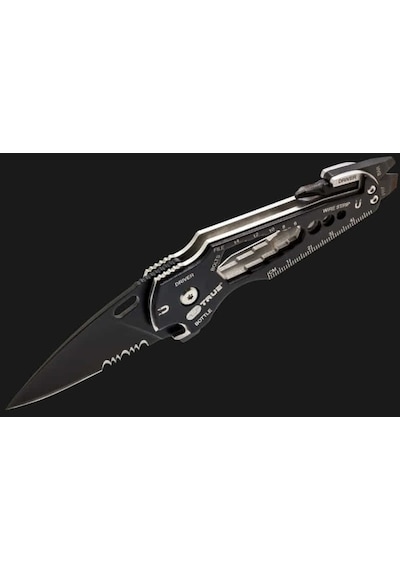 True Utılıty Smartknife Çok Amaçlı Kamp Çakı Tu 6869 Gümüş - Siyah