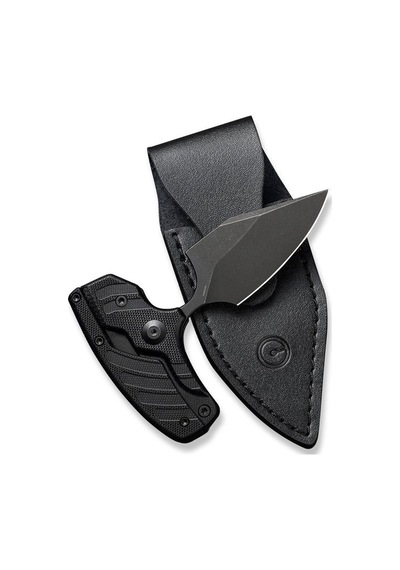 Civivi Typhoeus Adjustable Fixed Blade Knife Black G10 Handle Kamp Bıçak Siyah