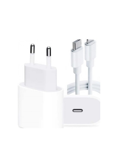 İphone 14 13 12 11 Se Xr Xs Max Uyumlu 20w Pd Hızlı Şarj Adaptörü Ve 1.2 M Lightning Kablo Seti