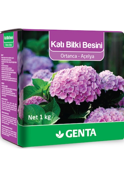 Genta Ortanca ve Açelyalar İçin Katı Bitki Besini 1 KG
