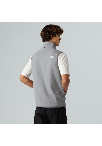 The North Face M Glacıer Fleece Vest Erkek Ceket Nf0a8dqncqı1 Gri
