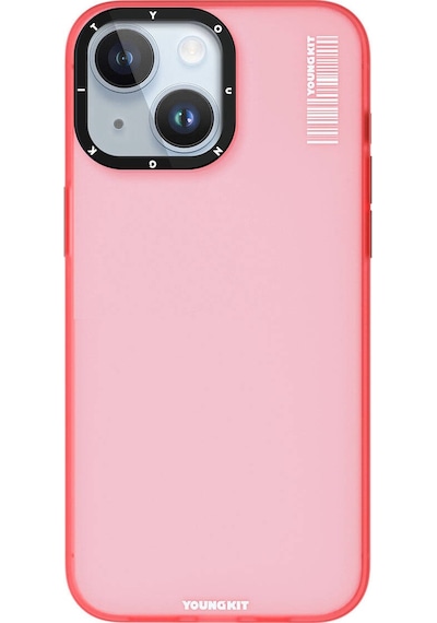 Apple  Uyumlu  iPhone 15 Kılıf Buzlu Mat Tasarım Youngkit Hidden Sand Serisi Kapak