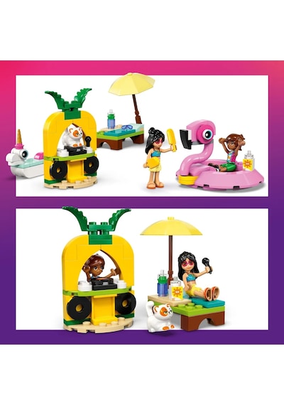 LEGO® Friends Tek Boynuzlu At ve Flamingo Havuz Partisi 42658 - 5 Yaş ve Üzeri Çocuklar için Yaratıcı Oyuncak Yapım Seti (99 Parça)